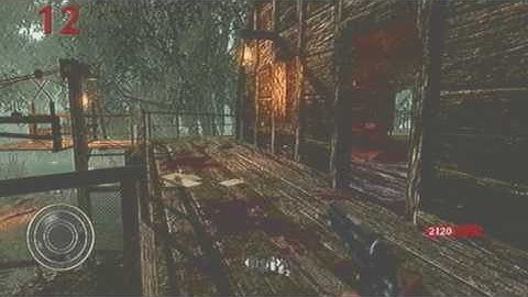COD: WAW glitch - Invisible zombie on Shi No Numa