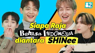 SHINee bermain kuis bahasa Indonesia untuk PERTAMA KALINYA! | GTBIW w/ SHINee