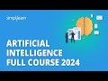π₯ Complete AI & Machine Learning Course 2024 | Beginner Tutorial + Certification | Simplilearn