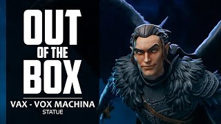 Vax - Vox Machina Critical Role Statue Unboxing by Sideshow | Out of the Box
