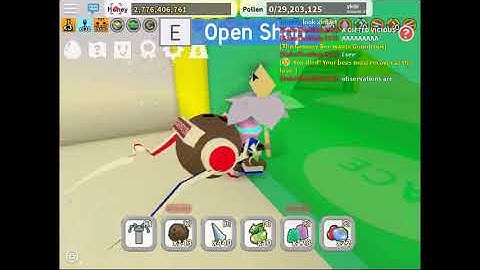 i found a hacker in bee swarm