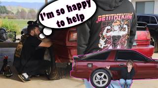 SLAMMED MY MK3 SUPRA | THE FARMER WAY | #mk3supra #veilside #slammednation