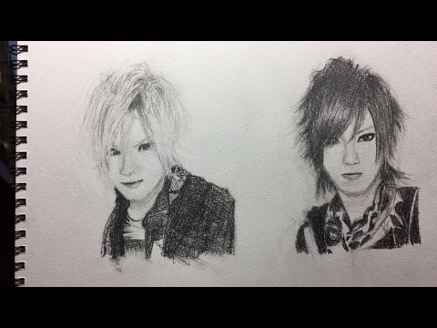 ゴールデンボンバー（金爆）のキリショーさん＆喜矢武さんを描いてみた。 修行画104