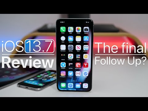 iOS 13.7 - The Final Follow Up Review