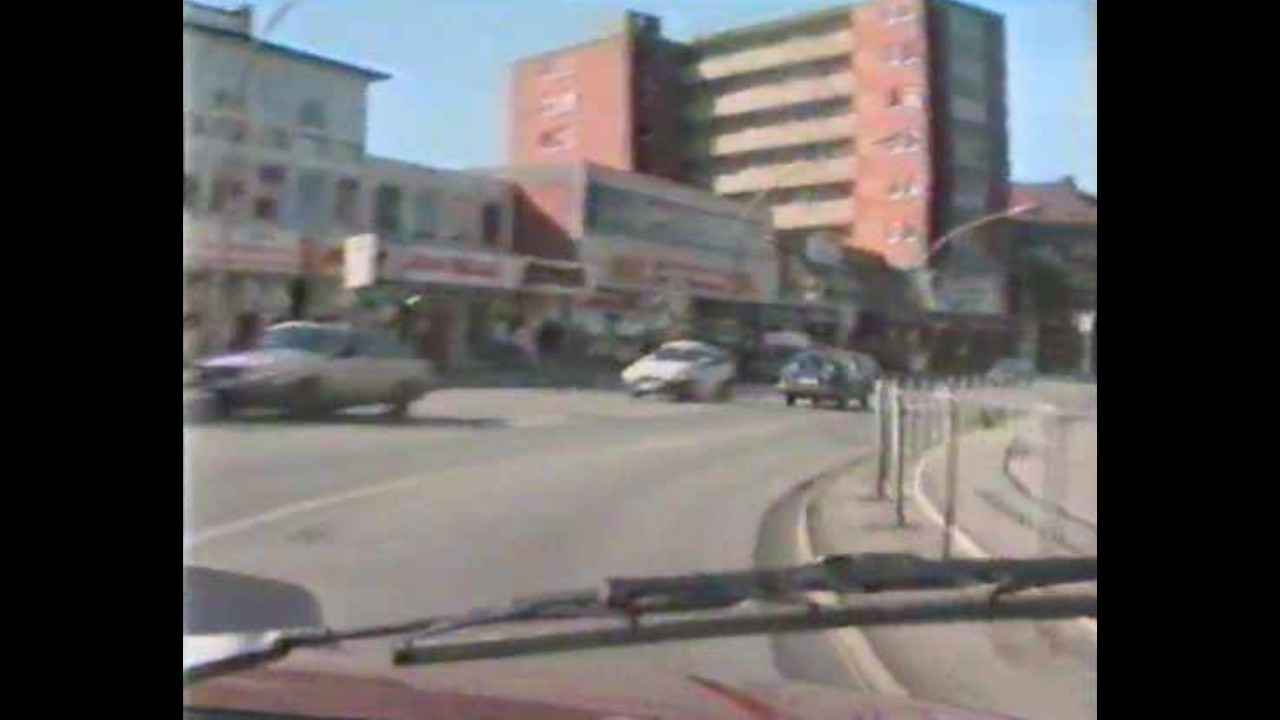 [1989 VHS] Fahrt durch Bergedorf - Hamburg, Germany