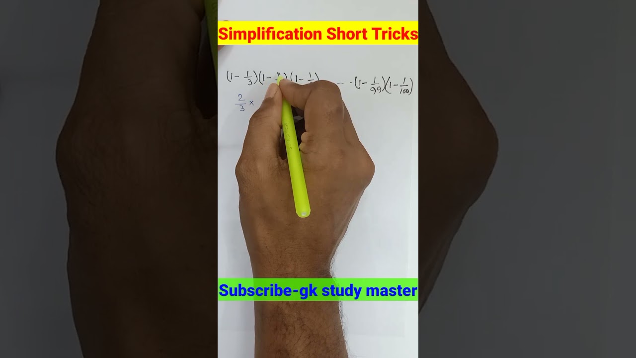 Woooow it's amazing 😯 . itta easy hai | simplification short trick |