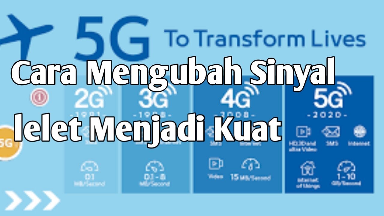 Cara Membuat Jaringan Sinyal Android 4g Menjadi 5g Youtube
