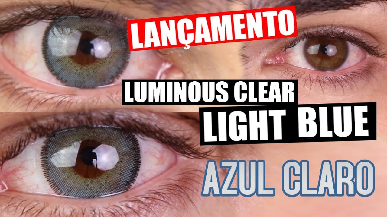 Lente clear blue Clearance