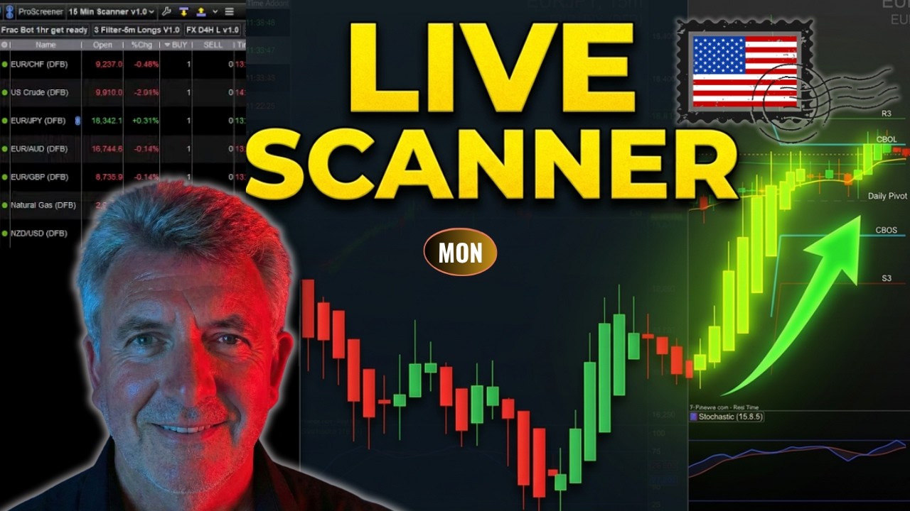 Live Scanner USA MARKET ONLY TODAY - YouTube