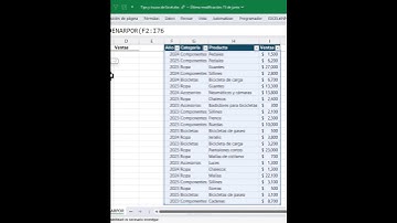 Funciones ORDENAR y ORDENARPOR en Excel #shorts