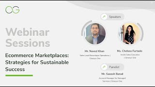 Ecommerce Marketplaces: Strategies for Sustainable Success | Ginesys One Webinar
