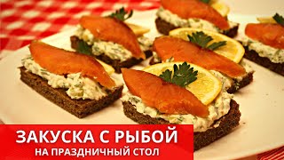  ЗАКУСКА на ПРАЗДНИЧНЫЙ СТОЛ Быстро и Просто! Все в восторге! Snack for the holiday | ЮляКиченЛеб