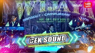 CEK SOUND KENDANG RAMPAK - WIJAYA ENTERTAINMENT