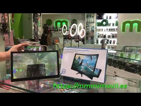 Amplificador Pantalla Teléfono 3d Hd 18puLG Para Smartphones