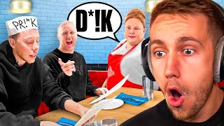 Miniminter Reacts To "I Visited The Worlds RUDEST Restaurant..."