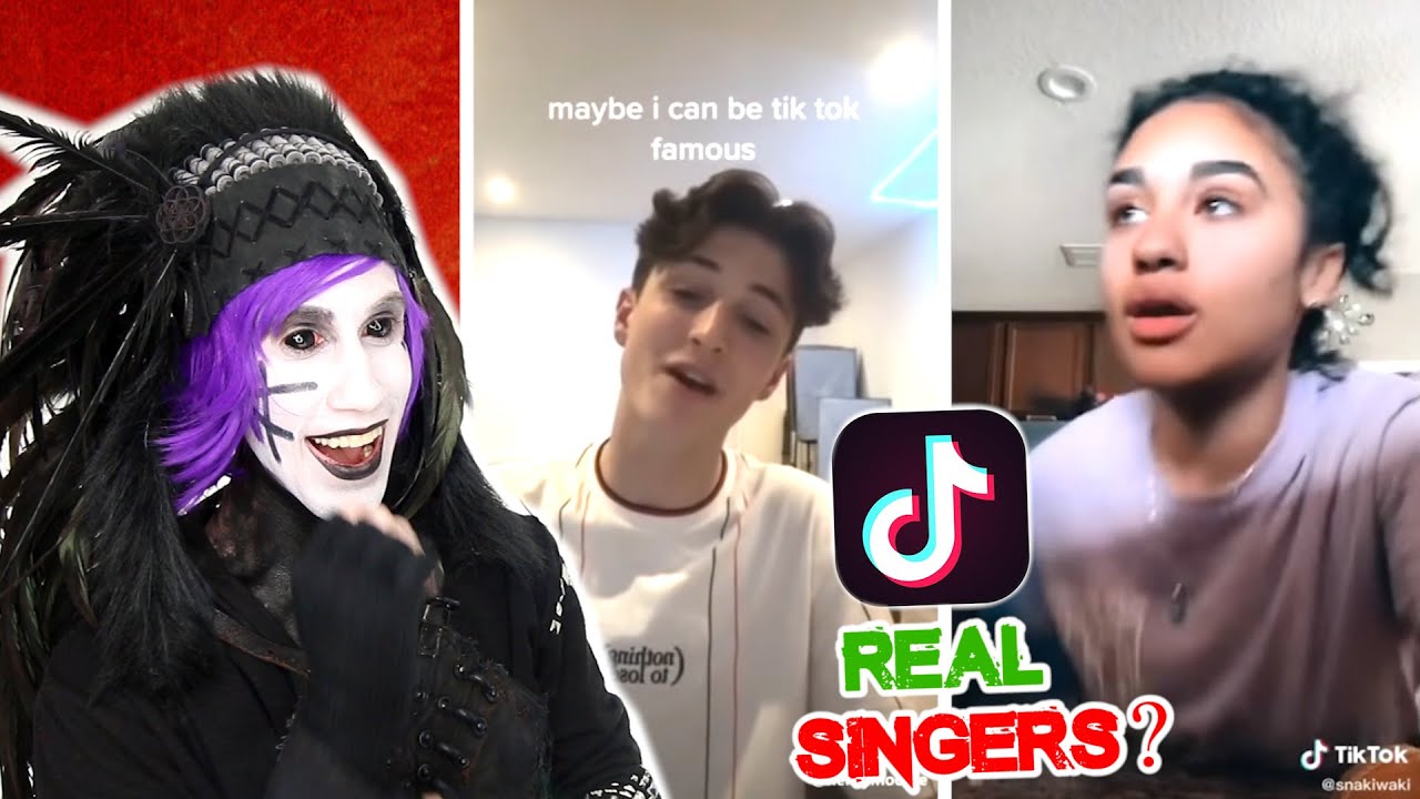  TikTok  Singers better than REAL  ARTISTS YouTube