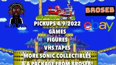 Massive Video Game Pickups & A Package from @broseb 04/09/22