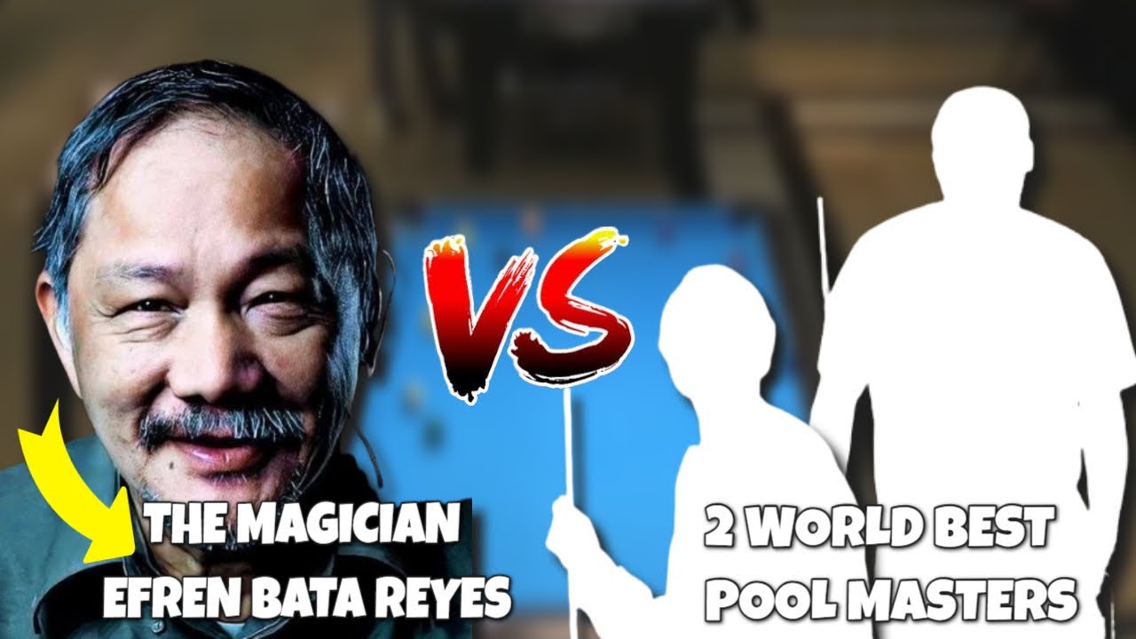 Efren Reyes Just Hit a Shot So Impossible Even Pros Are Speechless!