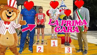 ERIKA and VANESSA'S FIRST RUNNING RACE! ERIKA WINS FOR THE FIRST TIME! 🏆