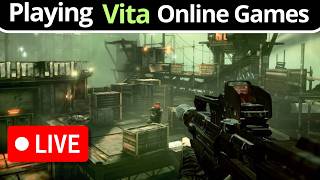 Playing PSVITA Online Games With Viewers LIVE