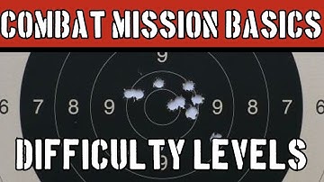 Combat Mission Basics: What the Different Difficulty Levels Mean
