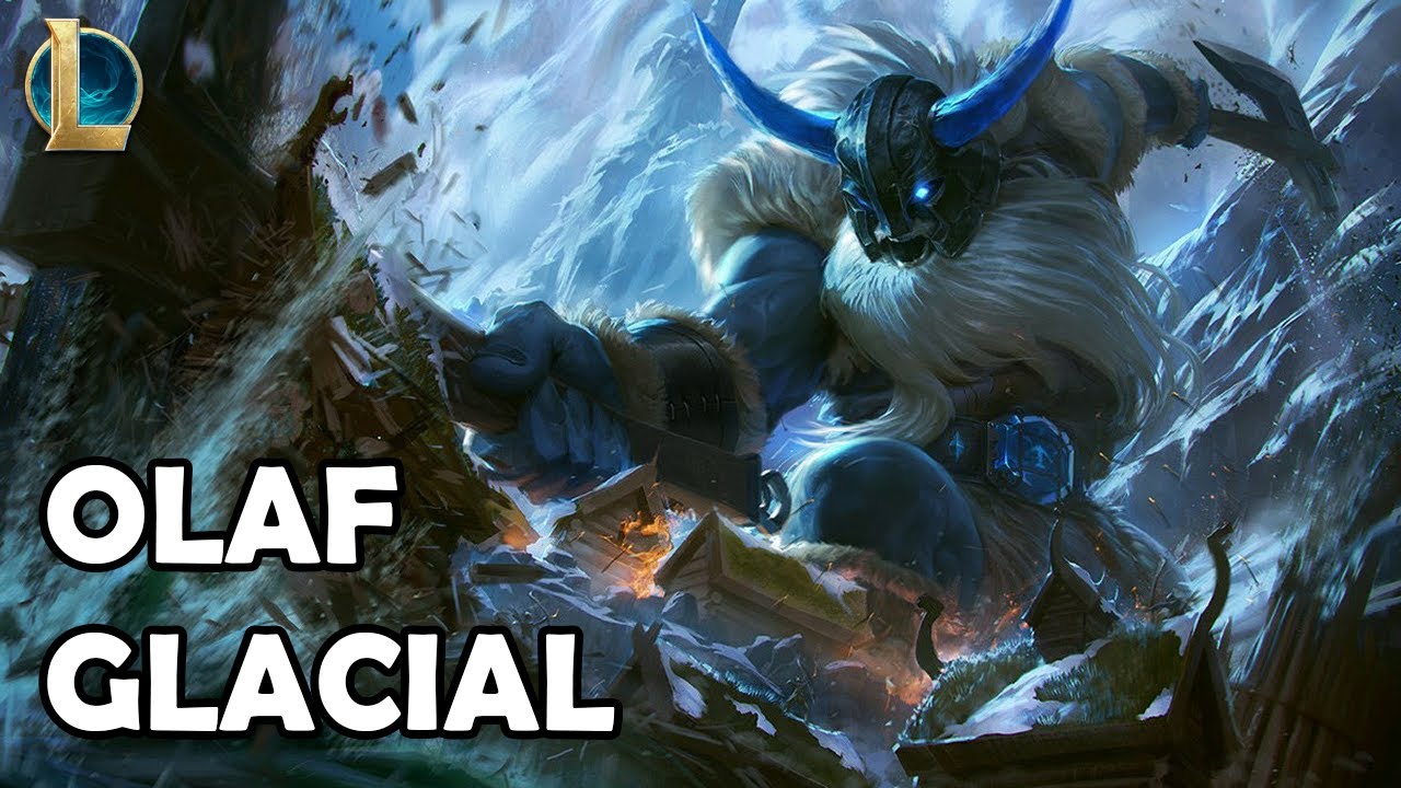 Glacial Olaf Skin Spotlight from League of Legends