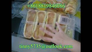 Bread flow wrapping machine,Bread auto flow packaging machine,Bread flow wrap machine
