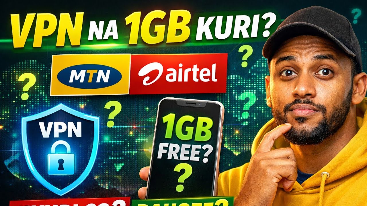 INDI VPN YIHARIYE 1GB KURI MTN NA AITEL MURWANDA MENYA UKURIKOSE #vpnrwanda #foryou #fyp 