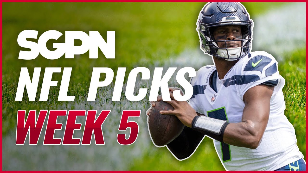 NFL Picks Week 5 NFL Predictions 10/9/22 Sports Gambling Podcast