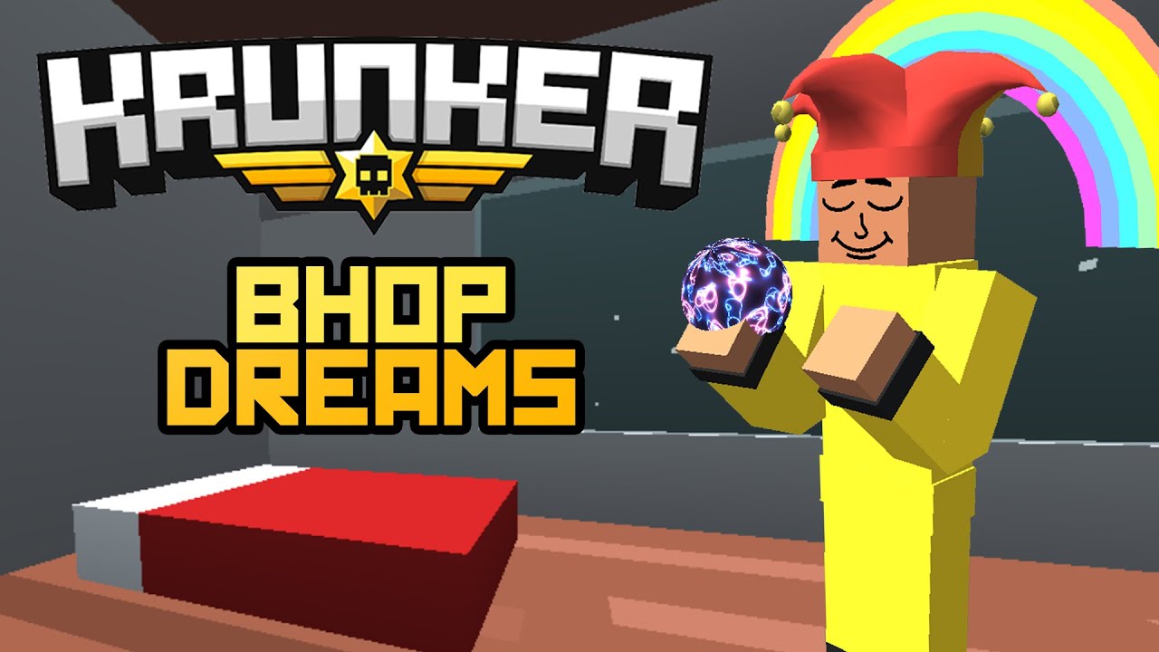 Krunker Bhop Dreams Map Walkthrough Youtube