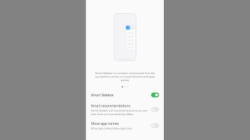 how to turn on smart sidebar on any oppo or realme devices, #youtubeshorts