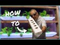 How to make a gutter garden / How to make a downspout grow box / Easy DIY Hydroponics / urban garden