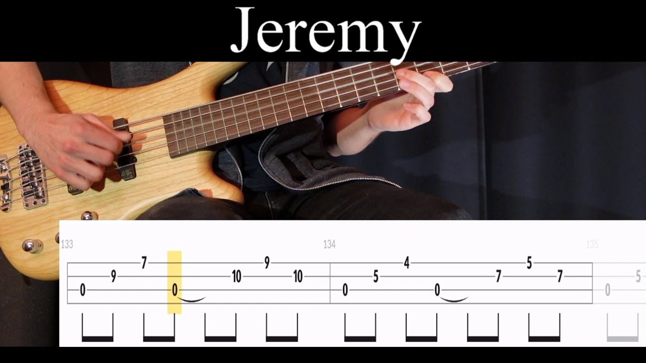 Jeremy (Pearl Jam) Bass Cover (With Tabs) by Leo Düzey YouTube