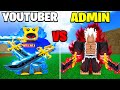 Blox Fruits Youtuber Vs Admin!