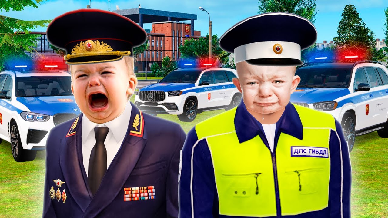 ИЗДЕВАЮСЬ НАД ПОЛИЦИЕЙ И ФСБ в GTA RADMIR RP