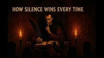 HOW SILENCE WINS EVERY TIME | Powerful Lessons from Machiavelli Philosophy#darkpsychology