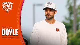 Declan Doyle on offensive position battles, emphasis on competition | Chicago Bears
