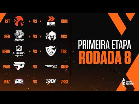 Circuito Desafiante 2026 - 1ª Etapa | Rodada 8 | Fase de Pontos (Md1)