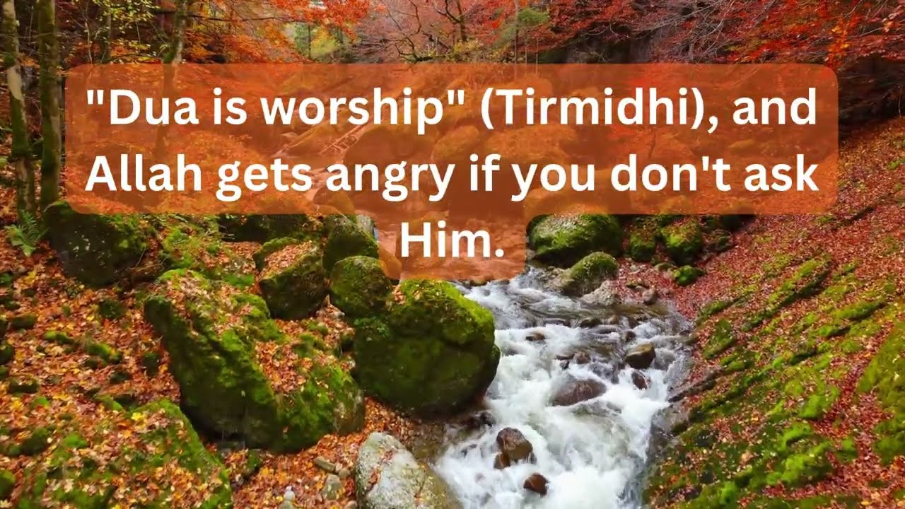 "Dua can change destiny."