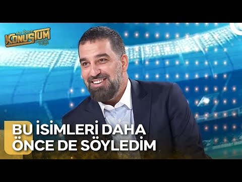 Arda Turan'a Göre Türkiye'nin En İyi 10 Numaraları! | Az Önce Konuştum