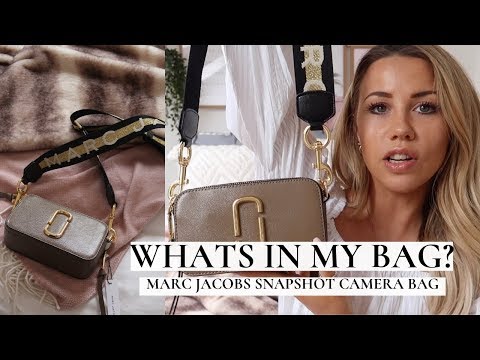 What's In My Bag: The Snapshot Crossbody by Marc Jacobs 