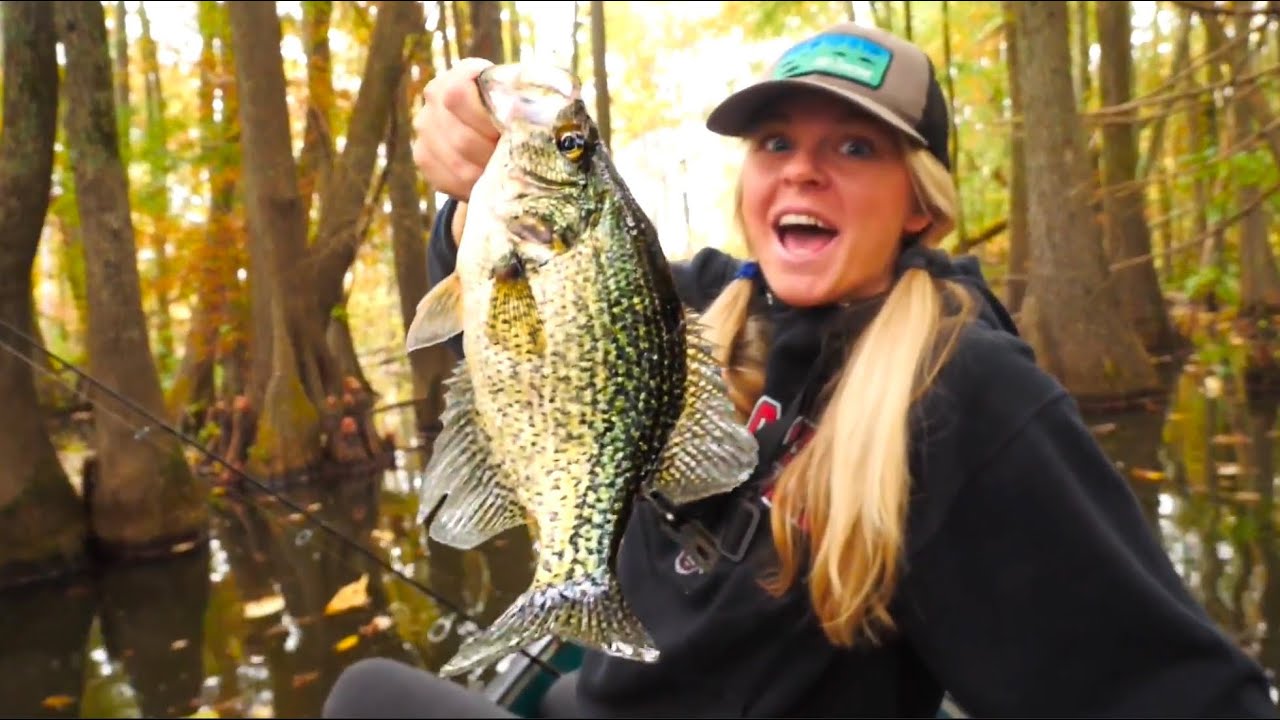 FALL CRAPPIE Season is HERE! -- BANK FISHING, SWAMP SLABS, CREEKS and MORE!