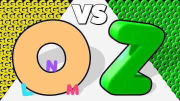 I LIKE ABC ❌ LETTER RUNNER - abcdefghijklmnopqrstuvwxyz Run, Drop & Merge