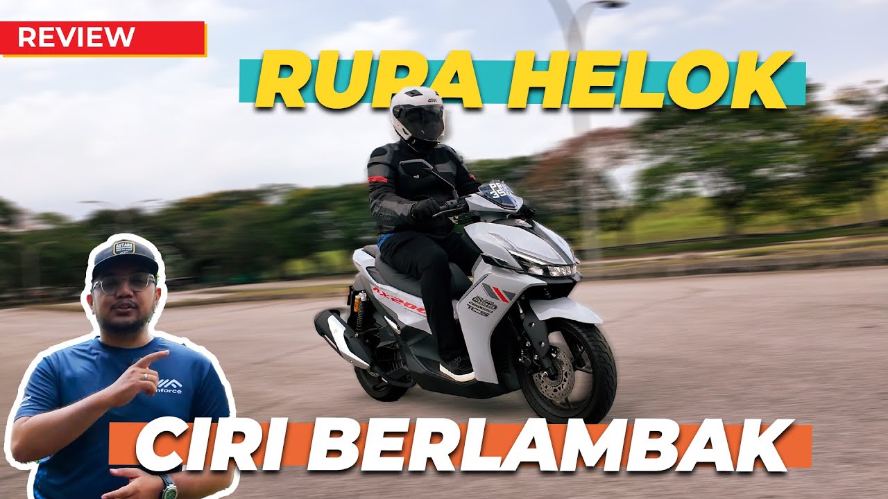 QJMOTOR AX200S - SKUTER TERPALING VIRAL 2025!