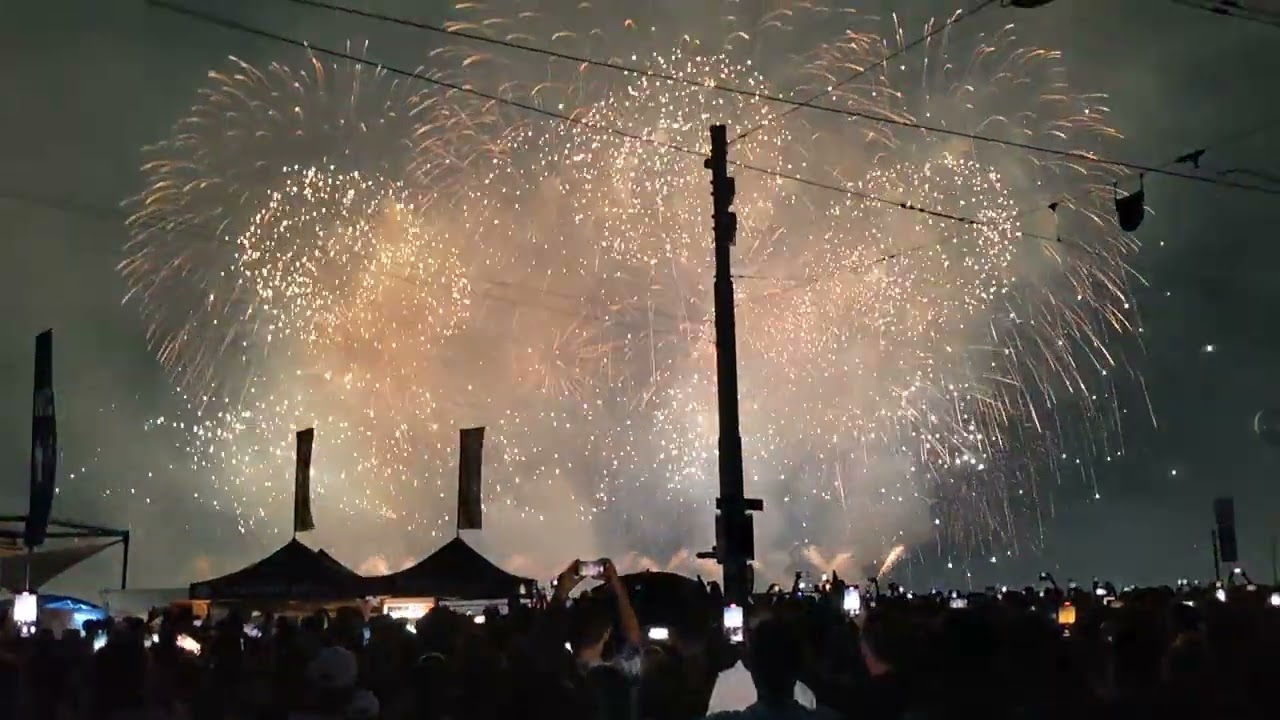 Zurifest 2023 fireworks