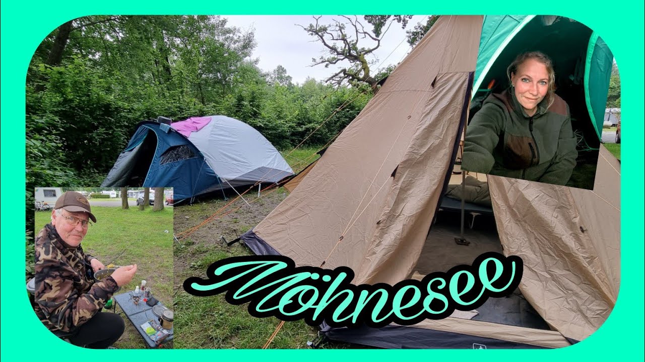 Camping am Möhnesee mit Fähnlein 🏕️ / Trekking-Nahrung Test  / Mini- Wanderung