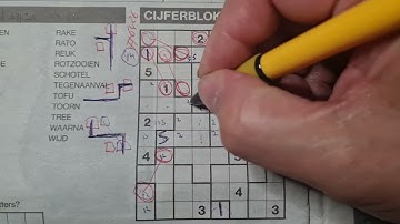 (#6426) Friday. Tectonic01 Sudoku puzzle. Bonus Extra edition. 05-12-2023 Extra part 4 of 4