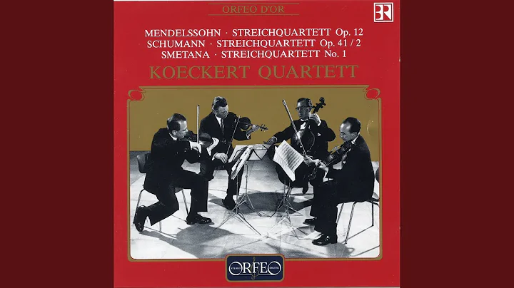String Quartet No. 1 in E-Flat Major, Op. 12, MWV R 25: II. Canzonetta: Allegretto - Più mosso