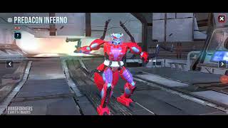 Transformes:earth wars. Todos mis predacons parte 1