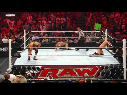 Raw: Rey Mysterio & Alex Riley vs. The Miz & Jack Swagger